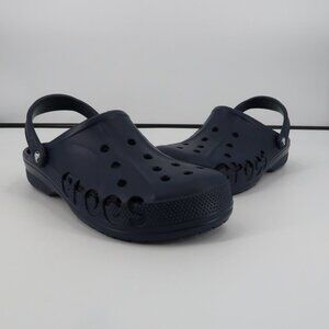 Crocs Navy Bayaband Clogs Size Men's 12 NWT